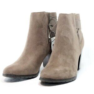 A NEW DAY Candyce Water Repellant Heeled Boots, Size 12
